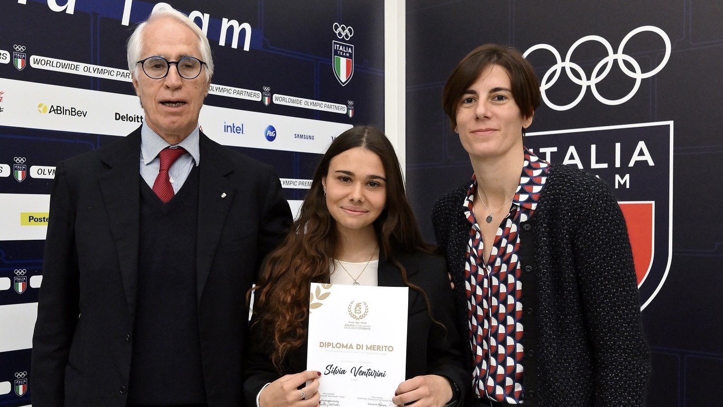 Atleti del rafting premiati al CONI nel concorso 